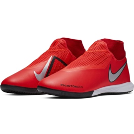 Zapatos de interior Nike Phantom Vsn Academy Df Ic M AO3267-600 multicolor rojo 3