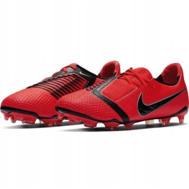 Zapatillas de fútbol Nike Phantom Venom Elite Fg Jr AO0401-600 multicolor rojo 5