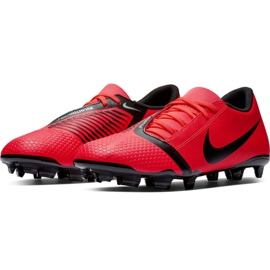 Zapatillas de fútbol Nike Phantom Venom Club Fg M AO0577-600 rojo rojo 5