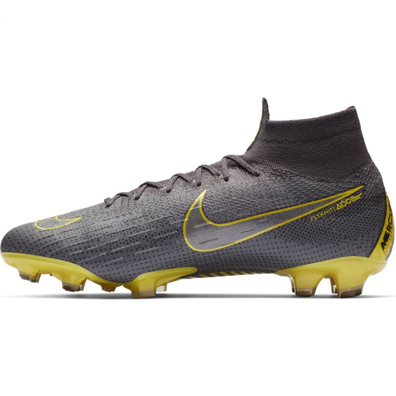 Zapatillas de fútbol Nike Mercurial Superfly 6 Elite Fg M AH7365-070 negro gris 1 Zapatillas de fútbol Nike Mercurial Superfly 6 Elite Fg M AH7365-070 negro gris 1