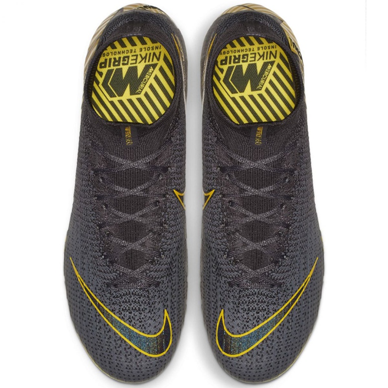 Zapatillas de fútbol Nike Mercurial Superfly 6 Elite Fg M AH7365-070 negro gris 2