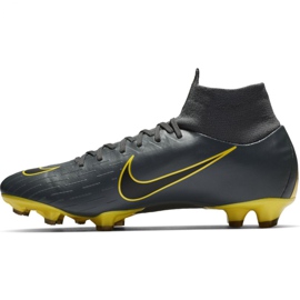 Zapatillas de fútbol Nike Mercurial Superfly 6 Pro Fg M AH7368-070 negro gris 1