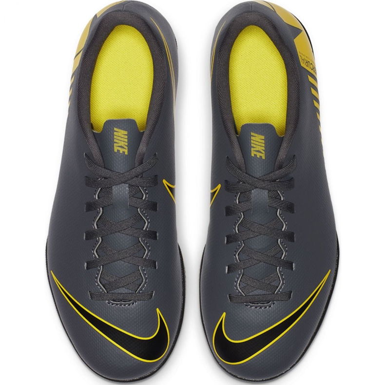 Zapatos de interior Nike Mercurial Vapor X 12 Club Ic Jr AH7354-070 gris gris 2