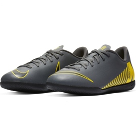 Zapatos de interior Nike Mercurial Vapor X 12 Club Ic Jr AH7354-070 gris gris 4