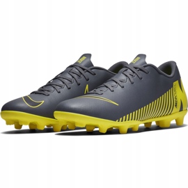 Zapatillas de fútbol Nike Mercurial Vapor 12 Club Mg M AH7378-070 negro negro 5