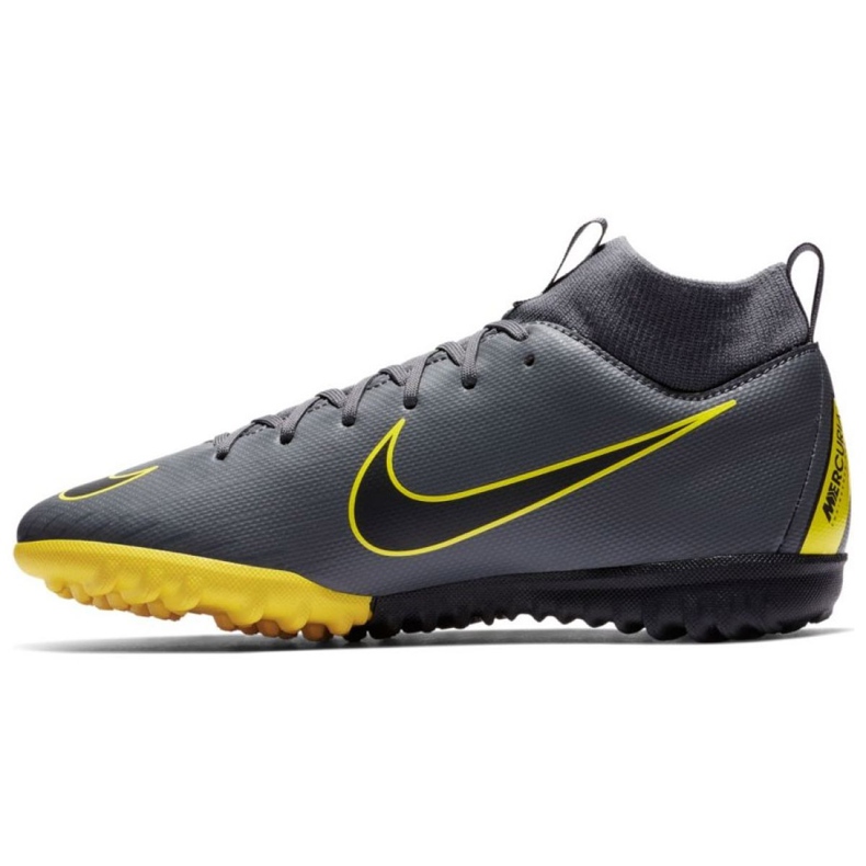 Zapatillas de fútbol Nike Mercurial SuperflyX 6 Academy Gs Tf Jr AH7344-070 multicolor gris 1