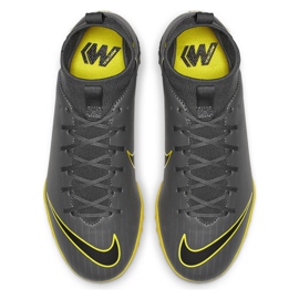 Zapatillas de fútbol Nike Mercurial SuperflyX 6 Academy Gs Tf Jr AH7344-070 multicolor gris 2