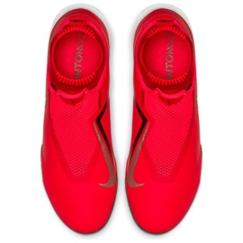 Zapatos de interior Nike React Phantom Vsn Pro Df Ic M AO3276-600 rojo rojo 2
