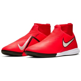 Zapatos de interior Nike React Phantom Vsn Pro Df Ic M AO3276-600 rojo rojo 3