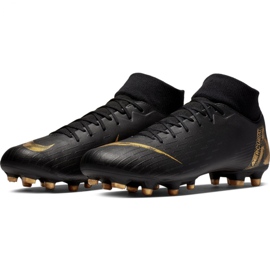 Zapatillas de fútbol Nike Mercurial Superfly 6 Academy FG / MG M AH7362-077 negro negro 3