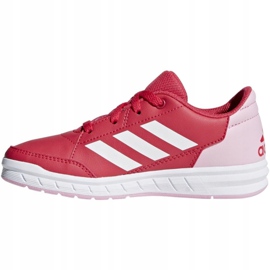 Zapatillas Adidas AltaSport K Jr D96866 rojo 1