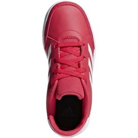 Zapatillas Adidas AltaSport K Jr D96866 rojo 2 Zapatillas Adidas AltaSport K Jr D96866 rojo 2