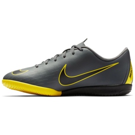 Zapatos de interior Nike Mercurial VaporX 12 Academy Gs Ic Jr AJ3101-070 gris gris 1