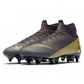 Zapatillas de fútbol Nike Mercurial Superfly 6 Elite SG-Pro Ac M AH7366-077 multicolor negro 3