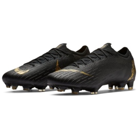 Zapatillas de fútbol Nike Mercurial Vapor 12 Elite Fg M AH7380-077 negro negro 3