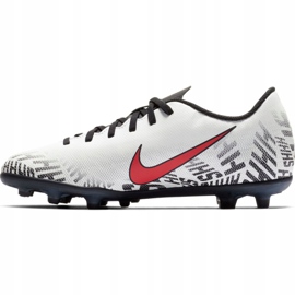 Zapatillas de fútbol Mercurial Nike Neymar Vapor 12 Club Fg Jr AV4762-170 multicolor blanco 2