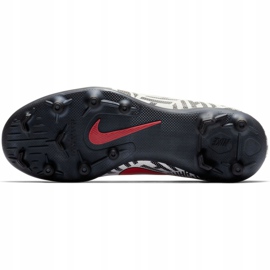 Zapatillas de fútbol Mercurial Nike Neymar Vapor 12 Club Fg Jr AV4762-170 multicolor blanco 6