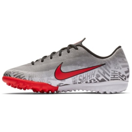 Calzado de fútbol Nike Mercurial Vapor 12 Academy Neymar Tf Jr AO9476-170 gris gris 1