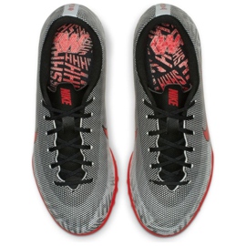 Calzado de fútbol Nike Mercurial Vapor 12 Academy Neymar Tf Jr AO9476-170 gris gris 2