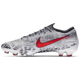 Zapatos de fútbol Nike Merurial Vapor 12 Elite Neymar Fg M AO3126-170 blanco gris 1