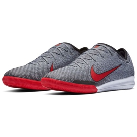 Zapatos de interior Nike Mercurial Vapor 12 Neymar Pro Ic M AO4496-170 gris gris 3
