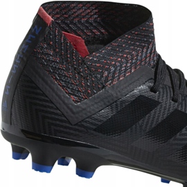 Botas de fútbol adidas Nemeziz 18.3 Fg Jr D98016 multicolor negro 6