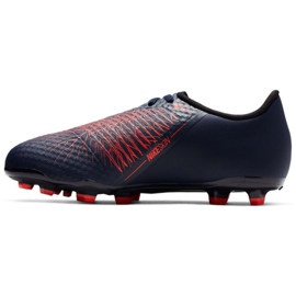 Zapatillas de fútbol Nike Phantom Venom Academy Fg Jr AO0362-440 multicolor azul marino 1