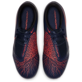 Zapatillas de fútbol Nike Phantom Venom Academy Fg Jr AO0362-440 multicolor azul marino 2