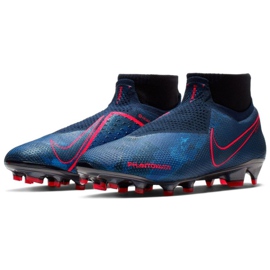 Zapatillas de fútbol Nike Phantom Vsn Elite Df Fg M AO3262-440 azul azul 3