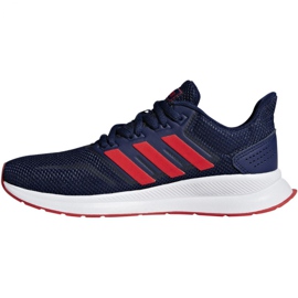 Zapatillas de running adidas Falcon K Jr F36543 azul marino 1