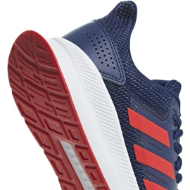 Zapatillas de running adidas Falcon K Jr F36543 azul marino 4