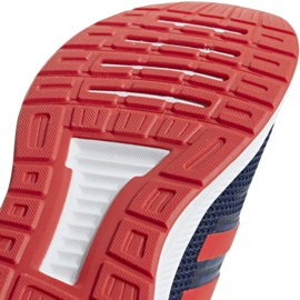 Zapatillas de running adidas Falcon K Jr F36543 azul marino 5