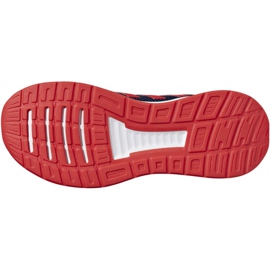 Zapatillas de running adidas Falcon K Jr F36543 azul marino 6