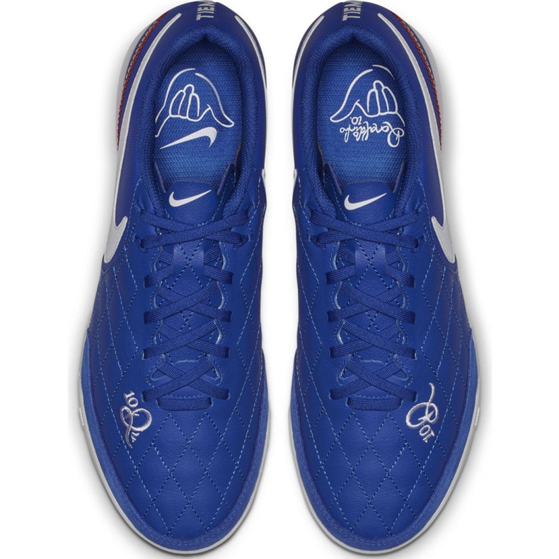 Zapatos de interior Nike Tiempo Legend X 7 Academy 10R Ic M AQ2217-410 azul azul 1