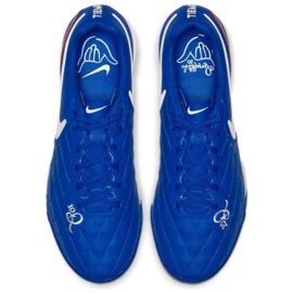 Zapatillas de fútbol Nike Tiempo Legend 7 Academy 10R Tf M AQ2218-410 azul azul 8