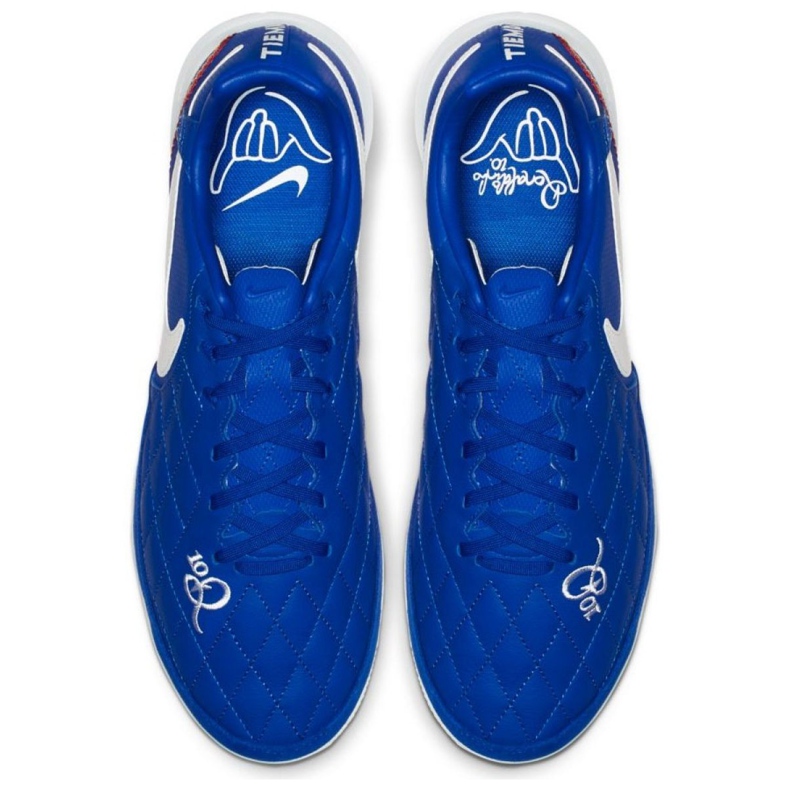 Zapatos de interior Nike Tiempo Lunar LegendX 7 Pro 10R Ic M AQ2211-410 azul azul 1