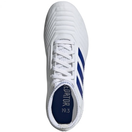Botas de fútbol adidas Predator 19.3 Fg Jr CM8535 multicolor blanco 2