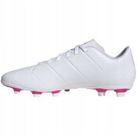 Botas de fútbol adidas Nemeziz 18.4 FxG M D97990 multicolor blanco 2