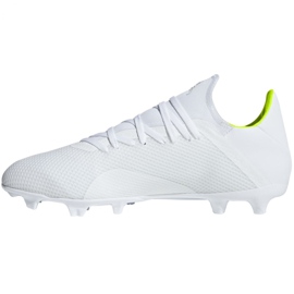 Botas de fútbol adidas X 18.3 Fg M BB9368 blanco blanco 2