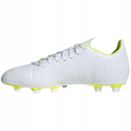 Botas de fútbol adidas X 18.4 Fg M BB9377 multicolor blanco 2