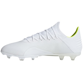 Botas de fútbol adidas X 18.2 Fg M BB9364 blanco blanco 2