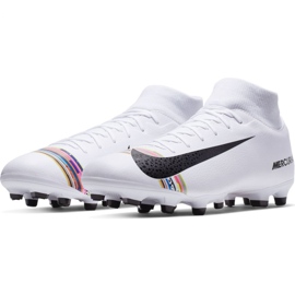 Zapatillas de fútbol Nike Mercurial Superfly 6 Academy Mg M AJ3541-109 multicolor blanco 3