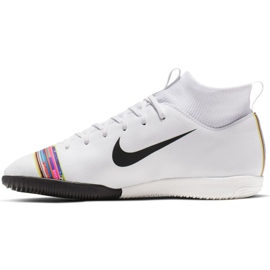 Zapatos de interior Nike Mercurial Superfly X 6 Academy Ic Jr AJ3110-109 multicolor blanco 1 Zapatos de interior Nike Mercurial Superfly X 6 Academy Ic Jr AJ3110-109 multicolor blanco 1