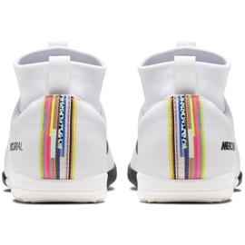 Zapatos de interior Nike Mercurial Superfly X 6 Academy Ic Jr AJ3110-109 multicolor blanco 4