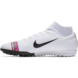 Zapatillas de fútbol Nike Mercurial Superfly X 6 Academy Tf M AJ3568-109 multicolor blanco 1