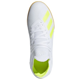 Zapatos de interior adidas X 18.3 In Jr BB9397 multicolor blanco 2