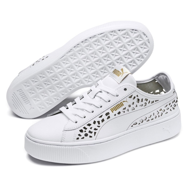Puma Vikky Stacked Laser Cut 369378 02 blanco 2 Puma Vikky Stacked Laser Cut 369378 02 blanco 2