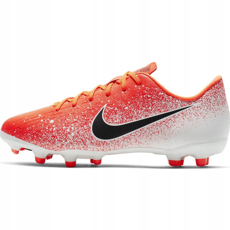 Zapatillas de fútbol Nike Mercurial Vapor 12 Academy Mg Jr AH7347-801 multicolor rojo 2 Zapatillas de fútbol Nike Mercurial Vapor 12 Academy Mg Jr AH7347-801 multicolor rojo 2