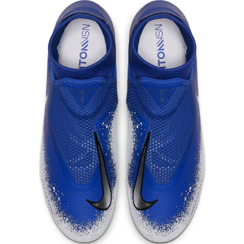 Zapatillas de fútbol Nike Phantom Vsn Academy Df FG / MG M AO3258-410 multicolor azul 2