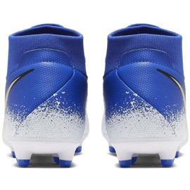 Zapatillas de fútbol Nike Phantom Vsn Academy Df FG / MG M AO3258-410 multicolor azul 4